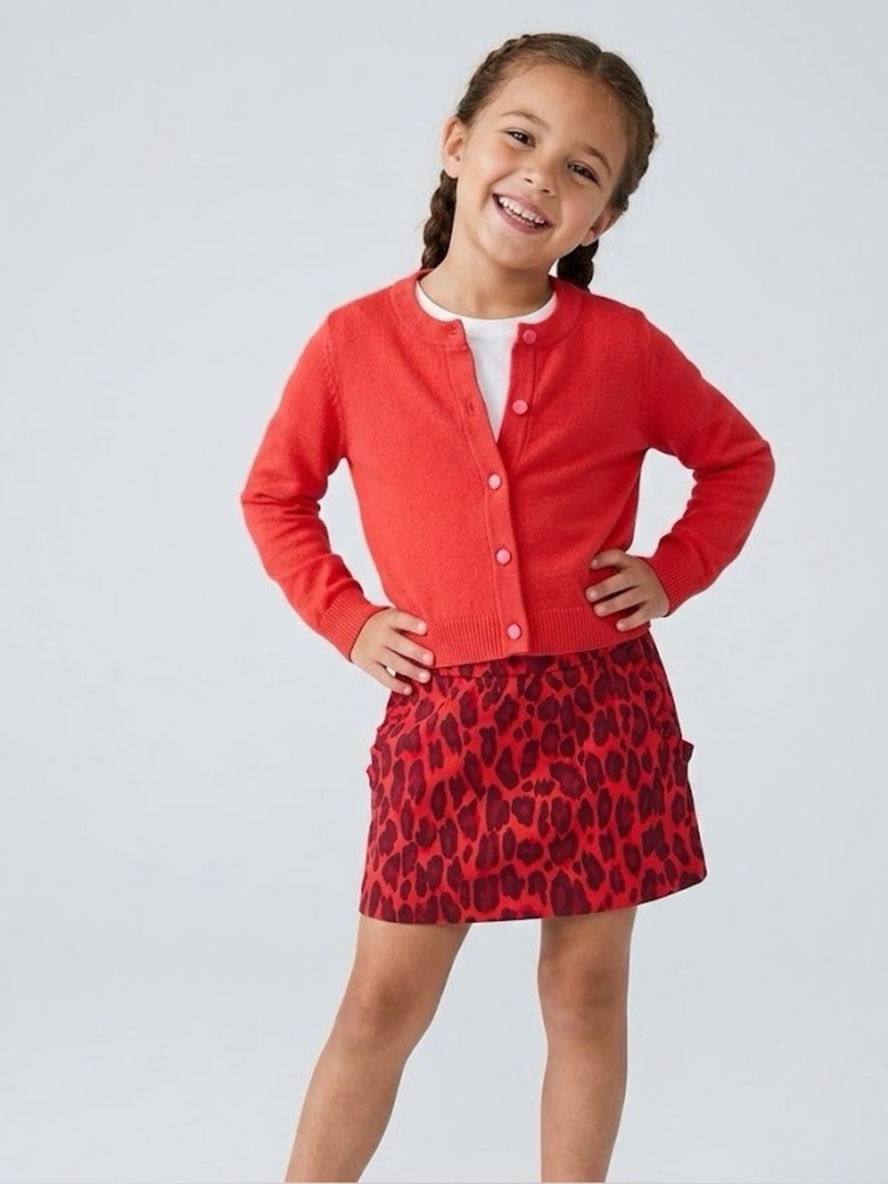 Kate Spade 2 Pc. Skirt The Rules Outfit Permission Leopard 2T